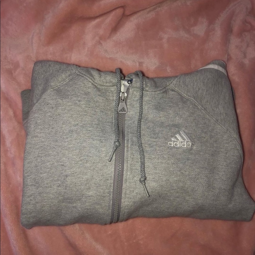 adidas zip up sweater